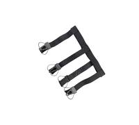 RCGOFOLLOW Professional Hockey Garter Belt Offers Optimal Support While Preventing Falls And Injuries Making Essential For Players Professional Hockey Garter Supporter Jock Strap, Black, XL