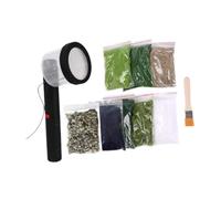 RCGOFOLLOW Professional Level Static Grass Applicator And Flocking Tool Kit Makes Model Scene Building Easier Enjoyable Mini Static Grass Flocking Flock Sandtable
