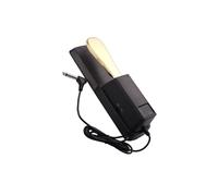 RCGOFOLLOW Professional Sustain Pedal For Synthesizers Lightweight And Compact Made With Durable Metal Piano Sustain Pedal Piano Universal Damper Foot, Gold, 23.2x7.4x5.8cm