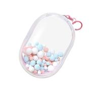 RCGOFOLLOW PVC Clear Doll Display Bag Collectors Amazing Mini Doll Storage Bag Storing Various Action Figures Sturdy Outdoor Carrying Case Portable Dustproof