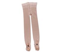 RCGOFOLLOW Skating Pants Soft Semi Opaque Overboots For Effortless Movements On Ice Fits Height130-150cm/51.18-59.06inch Roller Skates Compression Pants Ice Skating Trousers , Skin Color , M