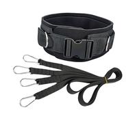 RCGOFOLLOW Sled Trainer Pull Leash Essential Tool Performance Strength Agility Speed With Versatile Sled Training Straps Pull Straps Training Fitness Gym