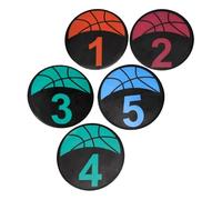 RCGOFOLLOW Soccer Training Markers Court Marking Equipment Utilize Digital Marker Discs To Improve Practice And Develop Key Skills Digital Marker Discs Basketball Training Exercise