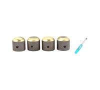 RCGOFOLLOW Speed Control Knobs Volume Timbre Knobs Quick Replacement Electric Guitar Parts Accessories Sound Durable Enough To Remove And Reinstall Onto Pots Without Breaking