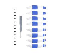 RCGOFOLLOW Stable Flying RC Drone Quadcopter Replacement Quick Release Propellers Lightweight Spare Parts FeaturesLow Noise Remote Control Aircraft Drones Accessory Parts, Blue White