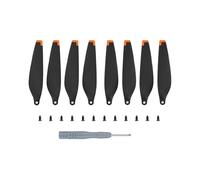 RCGOFOLLOW Stable Flying RC Drone Quadcopter Replacement Quick Release Propellers Lightweight Spare Parts FeaturesLow Noise Remote Control Aircraft Drones Accessory Parts, Orange and Black