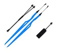 RCGOFOLLOW Stay Visible And Safe With Multicolor LED Warning Strip Helmet Light Accessory Light Up Ride Motorcycle, blue