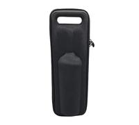 RCGOFOLLOW Stylish Wine Carrier with Handle Packing Box Bag Travel Golf Adventure Easily Store Transport Favorite Wine Portable Single Bottle Carrier EVA Hard Case