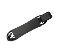 RCGOFOLLOW Surfing Ankle Leash Leg Rope Leashes Versatile Durability Fit For Surfboard Lovers And Other Water Sports. Surf Leash Is Designed To Be Strapped To Leg, Black, 300cm