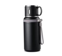 RCGOFOLLOW Termos Ello Insulated Bottle with Reliable Secure,Black | Allows To Enjoy Outdoor Activities Without Fear Of Spills Or Mess