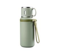 RCGOFOLLOW Termos Ello Insulated Bottle with Reliable Secure,Green | Allows To Enjoy Outdoor Activities Without Fear Of Spills Or Mess