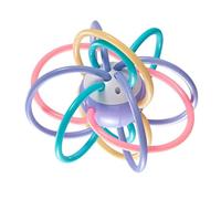 RCGOFOLLOW Toddler Teether Ball Environmental Safe and Odorless Balls for Newborns 0 6 12 Months Bright Starts Fun Teethers Christmas 3-6 Plush Girls Balls Activity