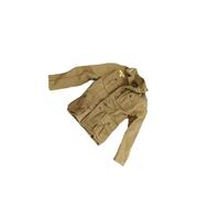 RCGOFOLLOW Unique Doll Jacket 1/6 Action Figures Jacket Male Figures Clothes Fashion Forward Look for Collectible Dolls 6th Male Doll Action Figure Costume Collection