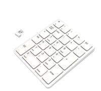RCGtnnesa Numeric Keypad Compatible With Laptop Computer 2.4GHz Financial Accounting Number Keyboard Rechargeable Wireless Keyboard Digital(silver)