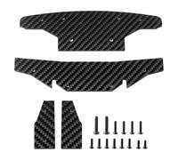 RCHUBAM 1/7 RC Side Skid Plate 4pcs Protector Side Skid Plate Carbon Fiber Chassis Side Guard Armor Comaptible with Arrma 1/7 Felony 6S RC Car Upgrades
