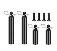 RCHUBAM 4PCS RC Body Posts with Pins 1Set Aluminium Front and Rear Shell Column Body Posts Compatible with 1/10 Scale Tamiya Clod Buster 4×4×4 Monster RC Truck Car Upgrades Parts CNC Machined