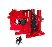 RCHuiWow RC Center Differential Mount & Cover & Motor Mount & 50T Diff Gear Upgrades for Arrm a 1/8 Kraton 6S BLX Outcast 6S BLX Typhon 6S BLX Talion 6S BLX,Red