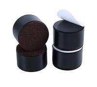 RCHYFEED Bed Risers 1.5 inch Heavy Duty, Adhesive Furniture Risers Carbon Steel for Couch Sofa Table Chair Leg Lift Height of 38 mm, Bottom Pad Protect Floors,Bed Raisers 4-Pack Supports 10,000 lb