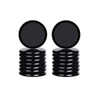 RCHYFEED Furniture Slider for Carpet 3,5 Inch, 16 Pack Reusable Furniture Sliders and Gliders Floor Protectors for Chair Legs, 89 mm Furniture Sliders Pads for Heavy Items on Carpet & Hard Floor Black