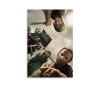 RCILFEJDJ The Wal-King Dead Poster Rick Daryl Maggie Glenn Poster Poster Canvas 90s Wall Art Room Aesthetic Posters (Color : Unframe-Style, Size : 12x18inch(30x45cm))