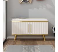 RCJCQSR Shoe Bench, Hallway Shoe Bench Shoe Rack Wooden Shoe Storage Cabinet With Seat Soft Cushion For Hallway Entryway(Color:C)
