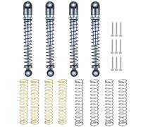 RCLIONS 1/24th RC Shocks 48mm Adjustable Absorber Damper for All 1:24 Axial SCX24 Deadbolt JLU Gladiator Dodge Base Camp Bronco RC Crawler Car Upgrades