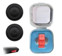 RCM Jig for Nintendo Switch, Gamer Gear RCM Clip for Nintendo Switch with 2 PCS Joystick Caps, Circuit Edit File Tools with Storage Box, Short Circuit Tools for NS Modification (Red)