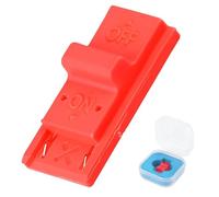 RCM Jig for Nintendo Switch, RCM tool Clip short circuit tools, Switch Joy Cons Short Connector, Circuit Edit File Tools for Modding and Recovery Mode (Red)