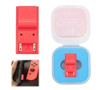 RCM Tool Clip, RCM Jig Clip for Nintendo Switch Console, Recovery Mode Short Connector Tool with Storage Box, Red ABS Plastic Rail Adapter for Joy Con Slot, Compact Gaming Accessory