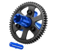 RCMYou 57T Slipper Clutch 0.8 Pitch Upgrades Part for 1/10 Arrma Granite Senton Vorteks Big Rock 3S/Kraton Outcast 4S 1/8 Typhon 3S,Metal Slipper Clutch Hop Ups,Replace ARA310948,Navy Blue