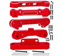 RCMYou Aluminum Arm Suspension Mount Upgrades Part for Arrma 1/8 Kraton Outcast Typhon Talion 6S BLX,1/7 Felony Infraction Mojave 6S BLX,Limitless,Arm Suspension Mount w/Screw Pins,Red