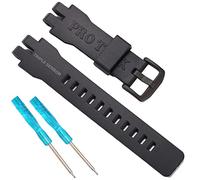 RCNZWQB Resin Strap Compatible with Casio PRG-300/PRW-6000/6100/3000/3100 Mens Sport Mountaineering Replacement Rubber Watch Band Bracelet