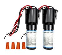 RCO410 3 in 1 Compressor Hard Start Capacitor Kit Replace for AP4503017 600-410 ERP410 HS410 RC0410 RCO-410 Compatible with Freezer Fridge Universal Starter, Home Improvement 1/4-1/3 H.P. 115VAC 2pcs