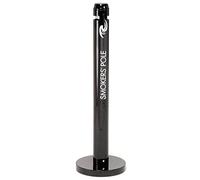 RCPR1BK Freestanding Smoker's Pole,14-1/4" Base,4"x41",Black