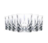 RCR 12x 340ml Crystal Glass Tumbler Glasses Orchestra Range DOF Cocktail Tumblers Glass Set - Gift Boxed - Made in Italy Crystal
