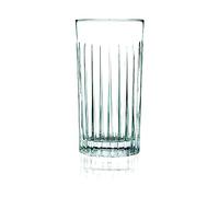 Set 6 Cocktail and Soft Drink Glasses TIMELESS 44 cl Eco Crystal Carved - RCR