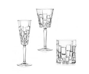 RCR Cristalleria Italiana Etna Set of 18 Glasses