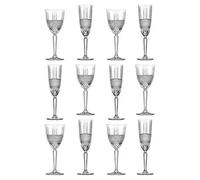 Rcr Crystal 12 Piece Brillante Stemware Set
