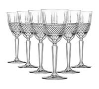 Rcr Crystal Brillante Wine Glasses - 290Ml - Pack Of 6