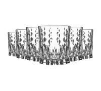 Rcr Crystal - Marilyn Highball Glasses Set - Modern Cut Glass Cocktail Glasses - 350Ml - 6Pc