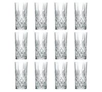 RCR Crystal Melodia Highball Glasses - 360ml - Pack of 12 in Clear RCR Crystal Clear
