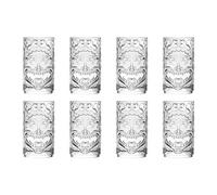 Rcr Crystal Tiki Etruria Highball Glasses - 460Ml - Pack Of 8