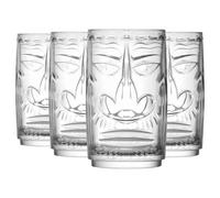 RCR Crystal Tiki Sardinia Highball Glasses - 460ml - Pack of 4 in Clear | Size: 4 Pack RCR Crystal Clear 4 Pack