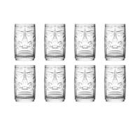 RCR Crystal Tiki Sardinia Highball Glasses - 460ml - Pack of 8 in Clear | Size: 8 Pack RCR Crystal Clear 8 Pack