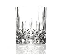 RCR ‘Opera Maison’ Italian Whisky Glasses Set of 6 (30cl) - Ideal for Whisky, Rum, Brandy & Spirits - LUXION© Crystal Glass - Dishwasher Safe