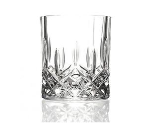 RCR ‘Opera Maison’ Italian Whisky Glasses Set of 6 (30cl) - Ideal for Whisky, Rum, Brandy & Spirits - LUXION© Crystal Glass - Dishwasher Safe