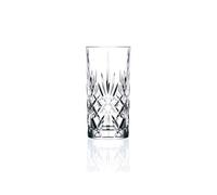 Rcr Pack Of 6 Transparent Glasses For Drink, Melody. 36Cl