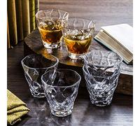 RCR Crystal Riflessi - Samarcanda Set of 6 Crystal Tumblers Whiskey/Wine Water Tumbler