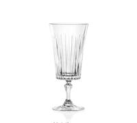 RCR Set Of 6 Timeless Iced Beverage Glasses Clear Glass 42 Cl