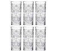 RCR Tattoo Crystal Highball Tumblers (36cl) (Set of 6)